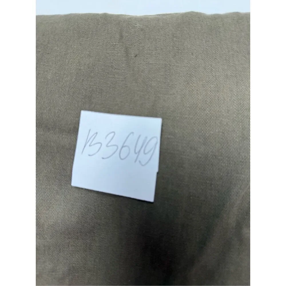 Banana Republic Linen Blend Front Pleated Gurkha Pant Size 10S See Description